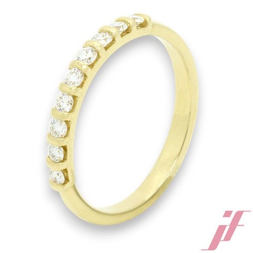 Halb memoire ring 750 - ring,