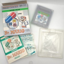 Gameboy Spiel Dr. Mario OVP Japan DMG-VUA aus Sammlung. ENGLISCHES MENÜ