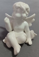 Engel  Porzellanfigur weiß