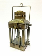 maritime Öllampe , Messing