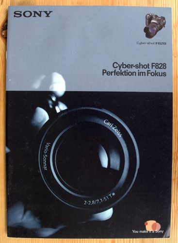 Sony cyber shot - sony, f828