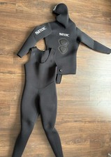 Seac Royal 5mm Neoprene Freediving Dungarees & Hooded Jacket