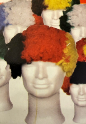 Deutschland fan perücke - deutschland,