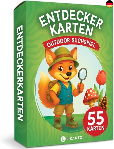Entdeckerkarten kinder outdoor - entdeckerkarten,