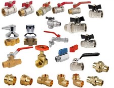 Kugelhahn Auslaufhahn Absperrhahn Absperrventil Ventil Schieber 1/2 3/4 1 2 Zoll