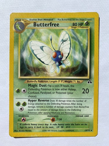 Pokémon karte smettbo 19 - pokémon, 19/75