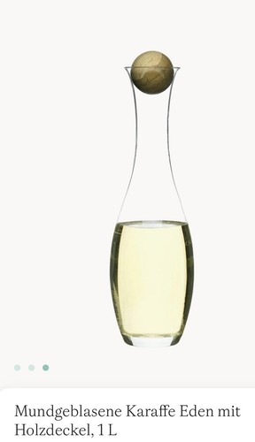 Karaffe sagaform natur liter - natur, 1