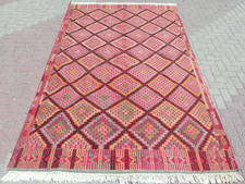 Turkish Kilim Wool Rug, Area