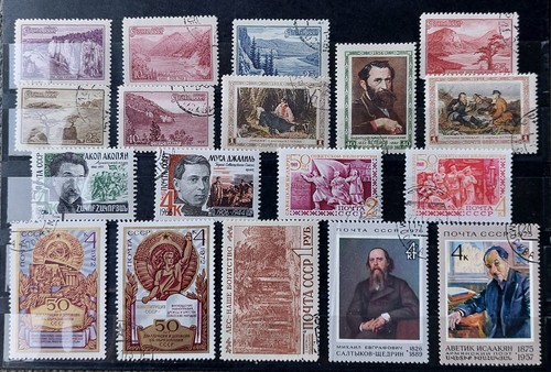 Verschiedene briefmarken aus - verschiedene,