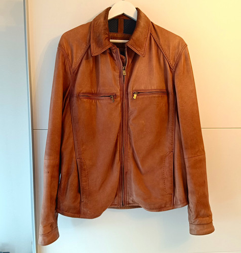 Massimo dutti lederjacke - massimo,