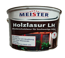 Meister Holzlasur LH Allwetterschutzlasur 4 Liter, in verschiedenen Farben