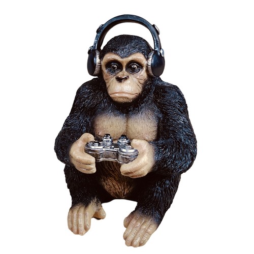 Affe figur deko polyresin - affe,