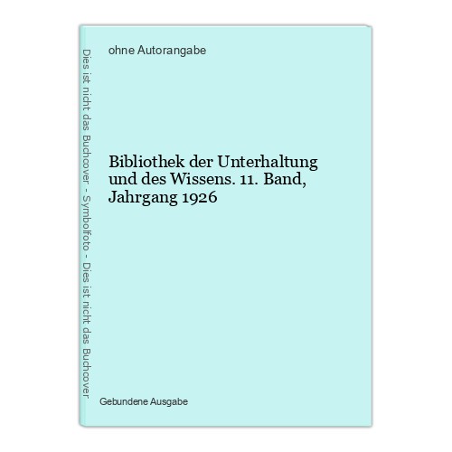 Bibliothek der unterhaltung - bibliothek,
