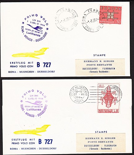 1964 rom vatican - ✈,