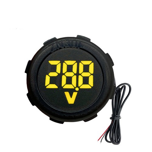Led digital voltmeter - led,