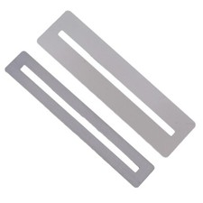 2x Stahl Fretboard-Guard Bund