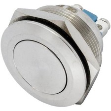 Edelstahl Drucktaster Flach