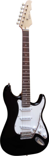 E-Gitarre klassisch schwarz