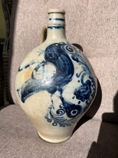 Antiker großer Steinzeug Krug