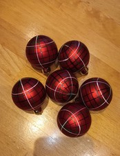 Christbaumschmuck rot 3