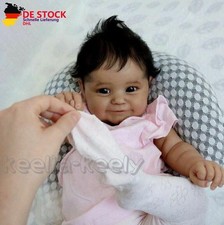 50CM Schwarze Haut Afrikanisches Baby Maddie Reborn Baby Mädchen