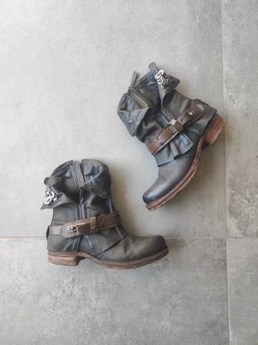 Leather ankle - (airstep),