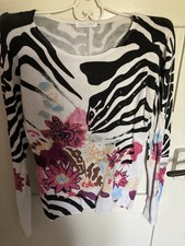 Pre-loved Imagini M Feinstrickpulli Motiv Perlen 