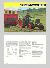 Fendt Farmer 200 S Hinterrad  Schlepper Original 1976