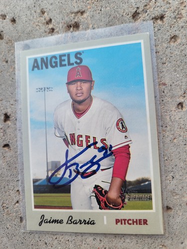 Jaime barria signed 2019 - jaime,