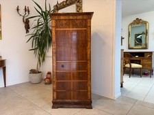 Zierlicher Barocker Sekretär Schreibtisch Wurzelholz G2302