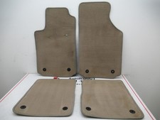Audi A2 8Z 00-05  4x Fussmatten vorne hinten beige twist 8Z1061225E