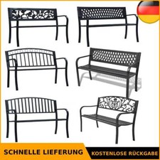 2er-Gartenbank Sitzbank Alu