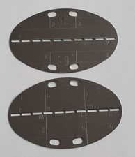 Erkennungsmarke GE 1980er