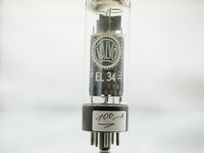 1x Mullard Blackburn EL34 -