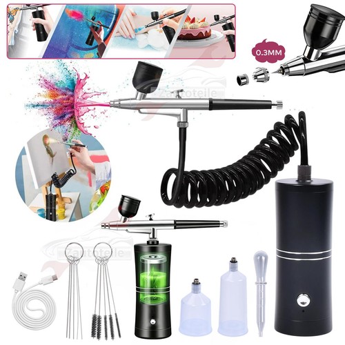 Tragbare airbrush komplett set - airbrush,