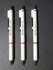 rOtring / Druckbleistift Tikky II / 0,35 / 0,5 / 0,7 / WEIß / 1990er Jahre