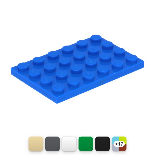 Lego platte 6 - platte, 4