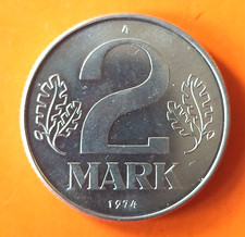 2 DEUTSCHE MARK Münze DDR