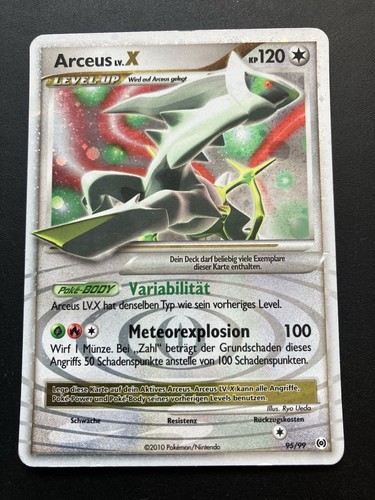 Pokemon arceus 95 - lv.x, 95/99