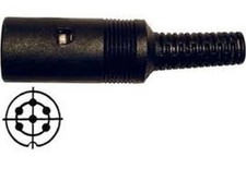 NoName, 1 Stück DIN-Kupplung, 6pol, schwarz, unbenutzt