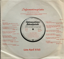 Info lp 1965 - ♫,