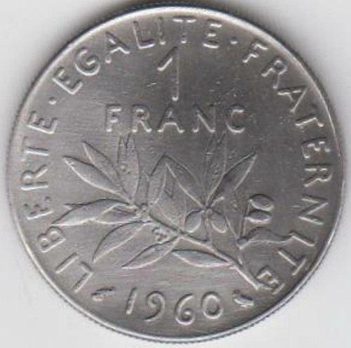 Frankreich 1960 france franc - frankreich,