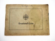 Kramer K12 K18 K22 Schlepper Ersatzteilliste Ersatzteilkatalog ca. 1950