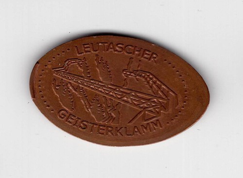 Elongated coin österreich - elongated,