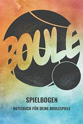 Boule spielbogen notizbuch - notizbuch, a5