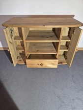 Phonoschrank Kiefer gelaugt/geölt  Gebraucht 40 Euro VHB