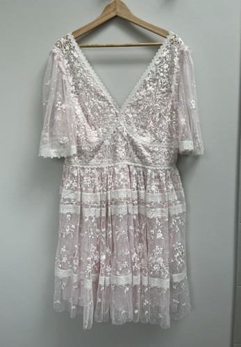 Needle thread kleid pastell - &,