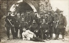 Foto-AK 1.WK Deutsche Soldaten