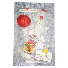 Sierra Tequila Margarita Werbe Banner 160x100cm Fahne Reklame Textil Werbung