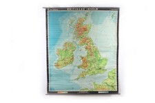 Lehrtafel Wandkarte Rollkarte